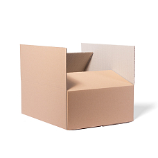 Obrázek Složená kartonová krabice