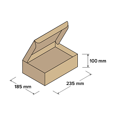 Kartonové krabice 235x185x100mm, 10 ks