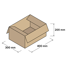 Kartonové krabice 5VVL 400x300x200mm, 10 ks