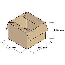 Kartonové krabice 5VVL 400x400x300mm, 10 ks