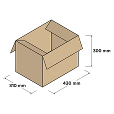 Kartonové krabice 5VVL 430x310x300mm, 10 ks