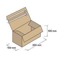 Rychlouzavírací krabice 200x100x100mm, 10 ks