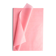 Hedvábný papír 50 x 70 cm růžový, 26 ks