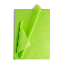 Hedvábný papír 50 x 70 cm světle zelený, 26 ks