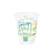 Plastové kelímky z recyklovaného plastu 0,3 l, 50 ks