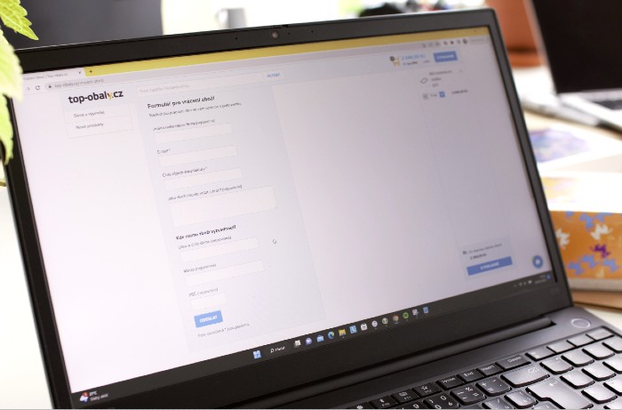 Formulář na vrácení zboží zpět do e-shopu