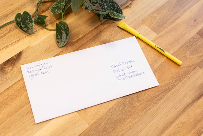 Jak napsat adresu na dopis